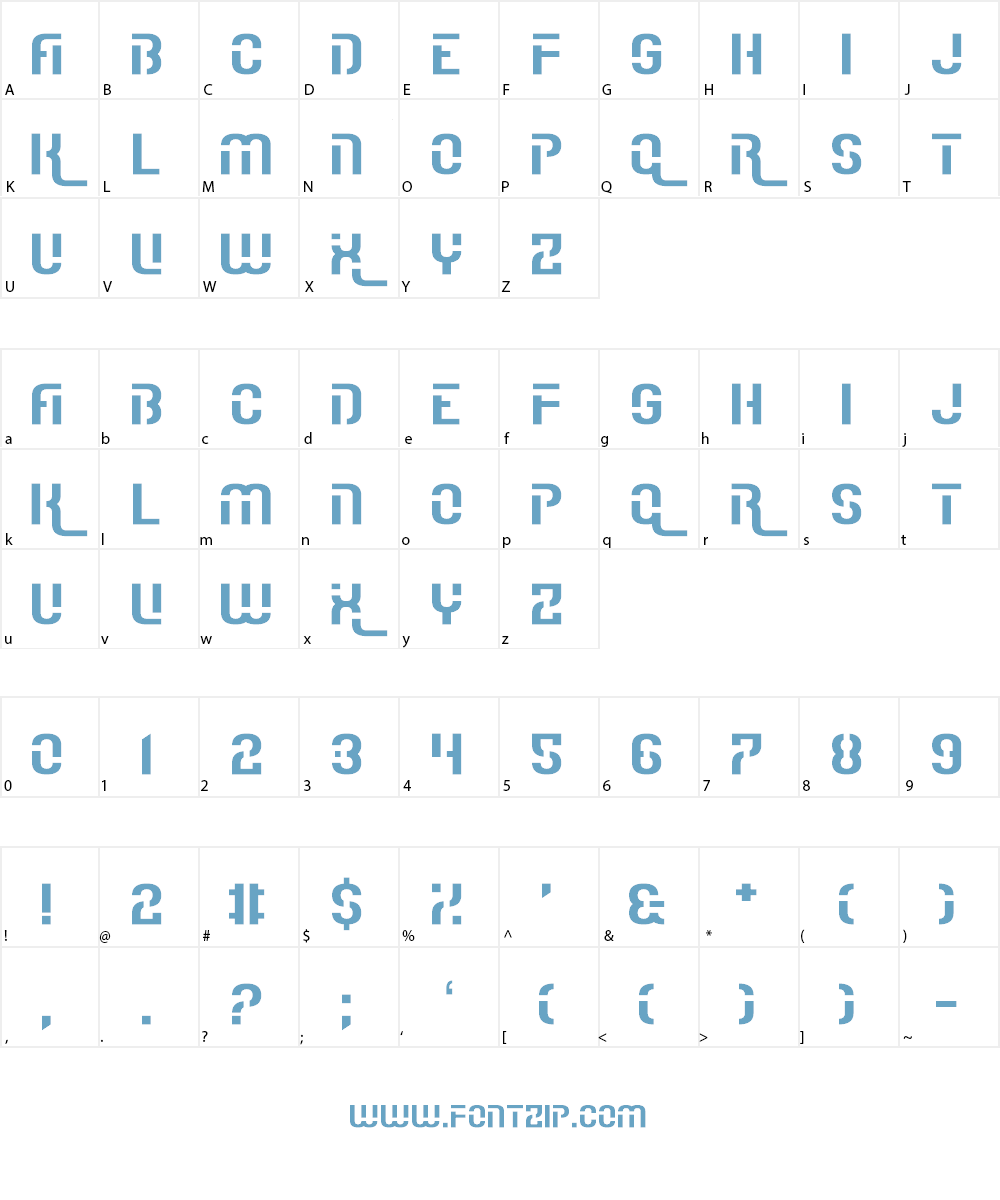 I Really Really Really Really R Font Character